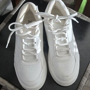 ZARA Womens Platform Sneakers Sz 10.5